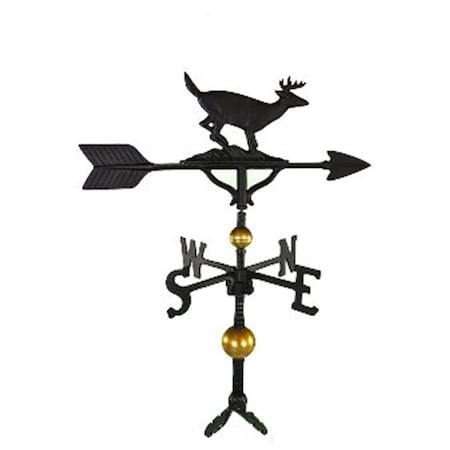 300 Series 32 In Deluxe Black Buck Weathervane